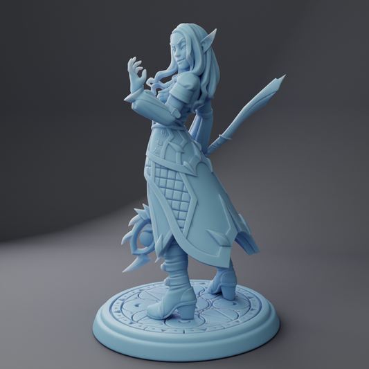 Twin Goddess Miniatures - Vaati, the Elven Void-Warlock - 2025 February