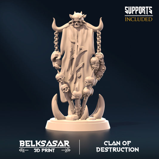 Belksasar - Clan of Destruction Banner - Clan of Destruction 2023 November