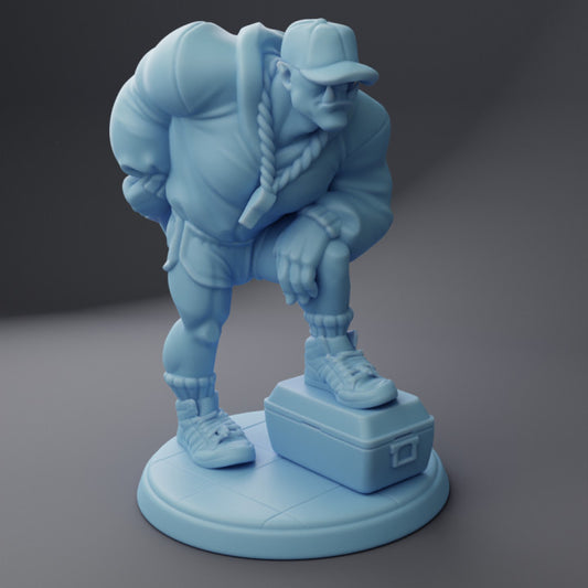 Twin Goddess Miniatures - Coack Oaux the Orc - Fantasy College 2022 December