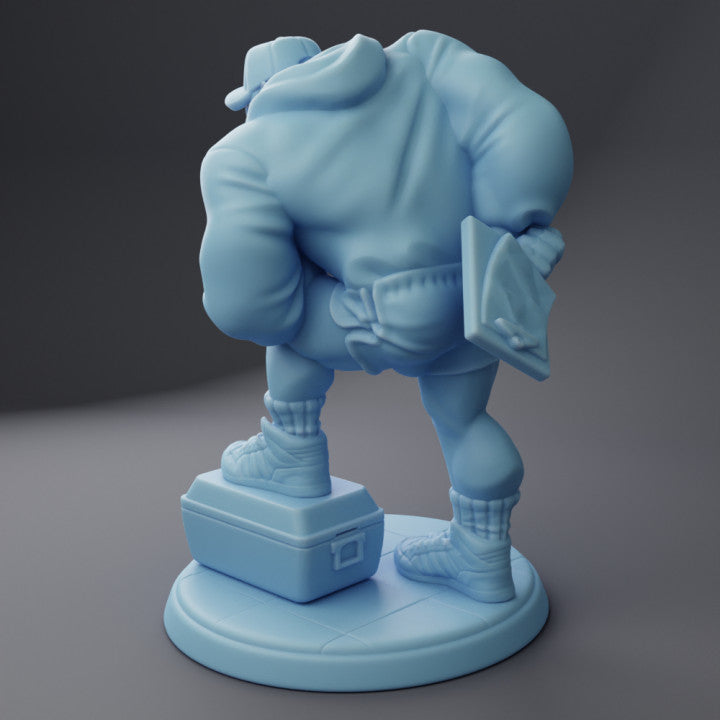 Twin Goddess Miniatures - Coack Oaux the Orc - Fantasy College 2022 December