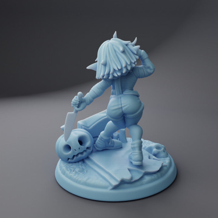 Twin Goddess Miniatures - Chuki the Goblin Doll - Spooky Month 2022 October