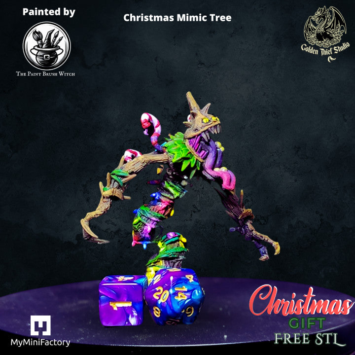 Golden Thief Studio - Christmas Mimic Tree (Large)