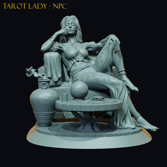 Claymore Miniatures - Tarot Lady - The Feast of Blood 2022 December