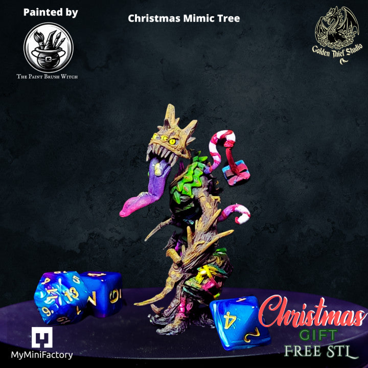 Golden Thief Studio - Christmas Mimic Tree (Large)