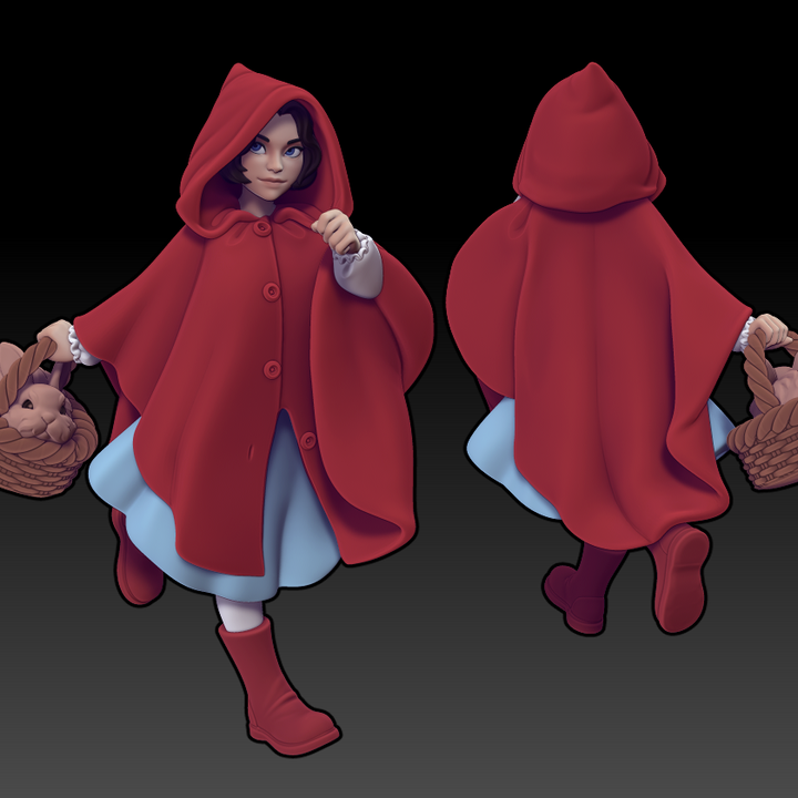 Twin Goddess Miniatures - Red Hood - 2025 February