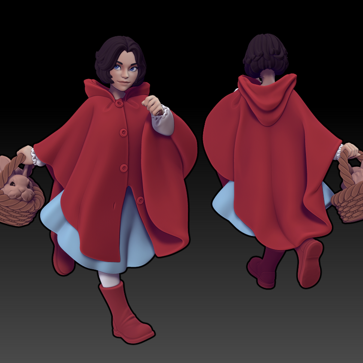 Twin Goddess Miniatures - Red Hood - 2025 February