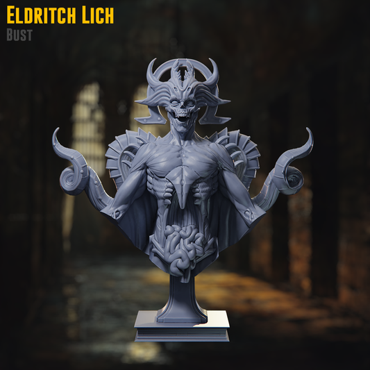 Claymore Miniatures - Eldritch Lich Bust - The Bastards 2025 April