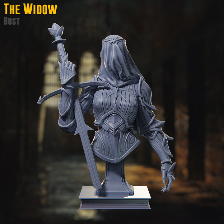 Claymore Miniatures - The Widow Bust - The Bastards 2025 April