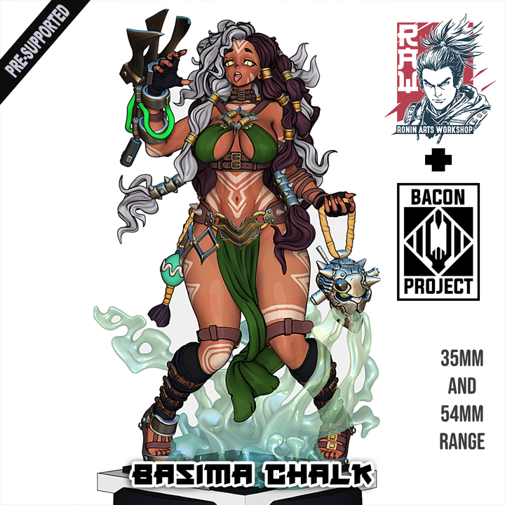 Ronin Arts - Basima Chalk, Shaman Priestess - 2025 March 35mm