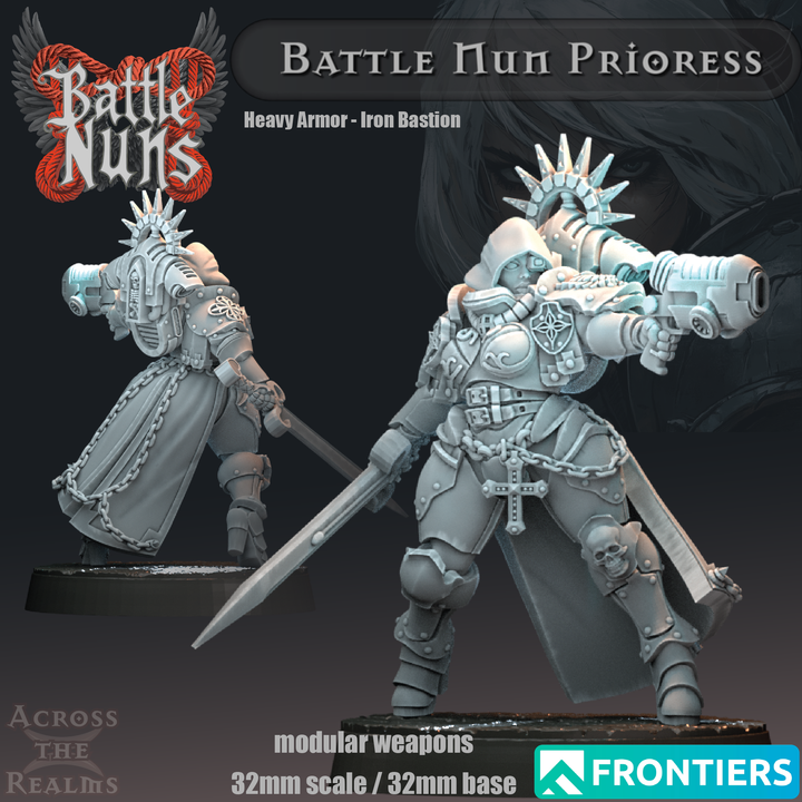 Across The Realms - Battle Nun Prioress, Adepta Sororitas - Warhammer 40K
