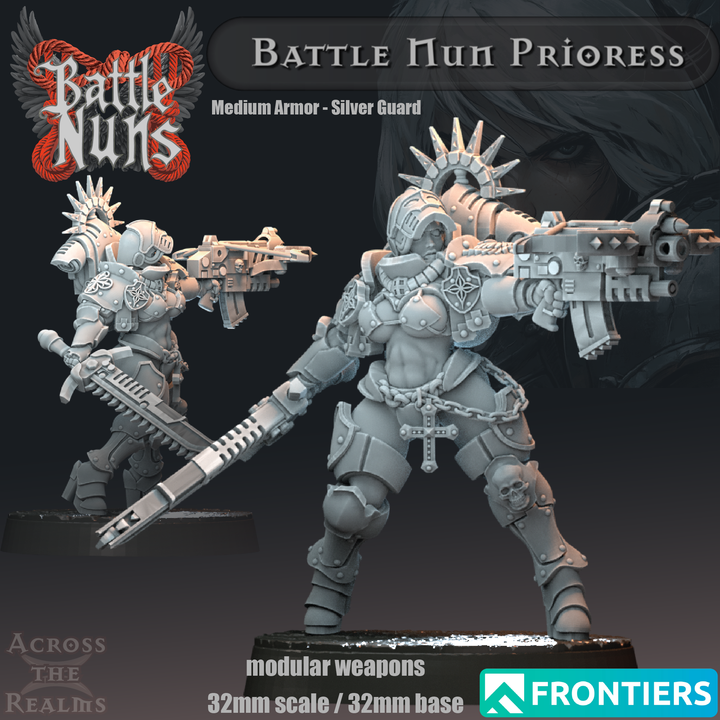 Across The Realms - Battle Nun Prioress, Adepta Sororitas - Warhammer 40K