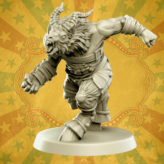Punga Miniatures - Beastman 4, Nurgle´s Children - Plague Carnival - Blood Bowl