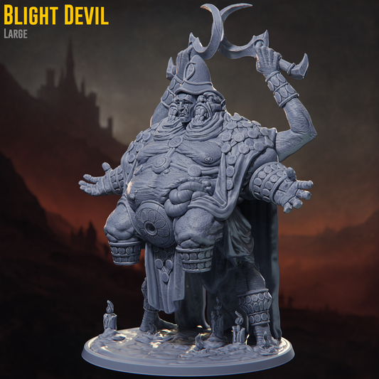 Claymore Miniatures - Blight Devil (Large) - Crusader of Penitence 2025 October