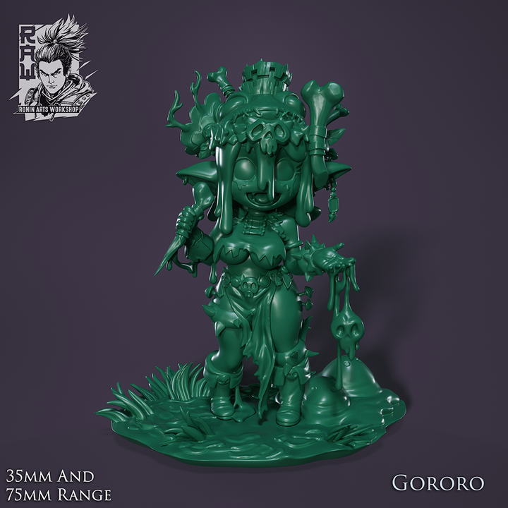 Ronin Arts - Chibi Goblin, Gororo - Team Gobettes 2025 April 35mm