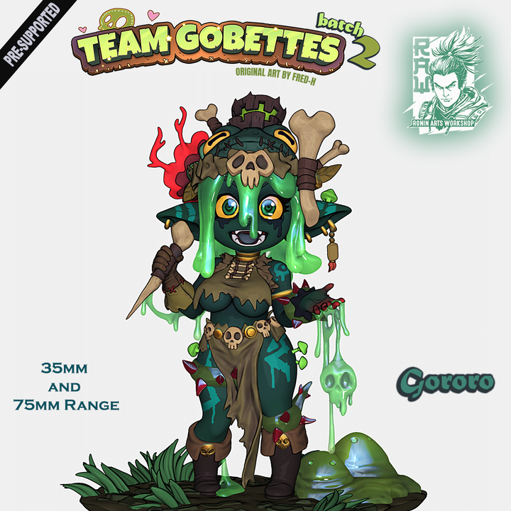 Ronin Arts - Chibi Goblin, Gororo - Team Gobettes 2025 April 35mm