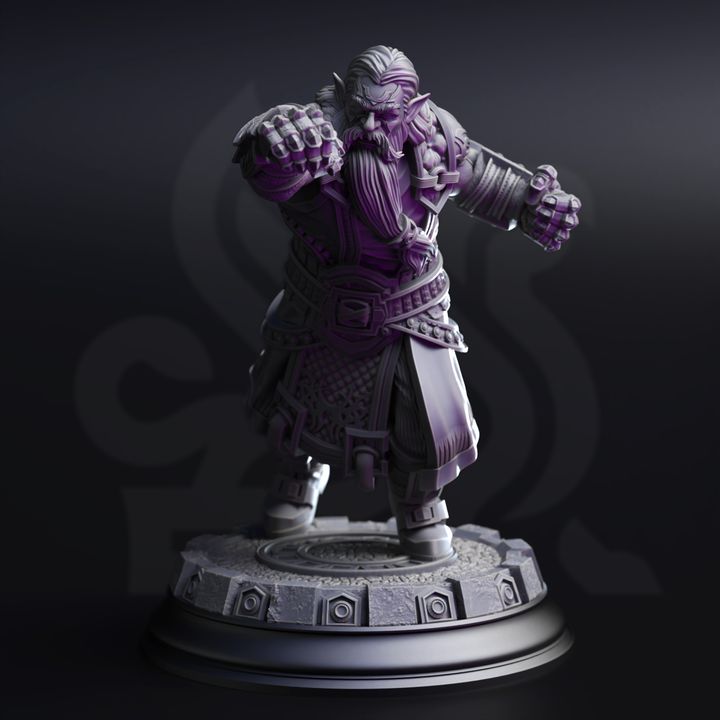 DM Stash - Gruthdin, Duergar Pugilist - Drow from Beyond 2025 August