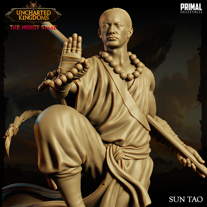 Primal Collectibles - Sun Tao, Human Monk - UK The Migthy Stone 2024 August