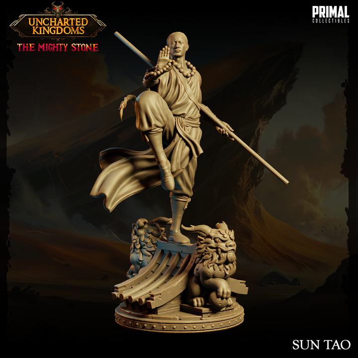 Primal Collectibles - Sun Tao, Human Monk - UK The Migthy Stone 2024 August