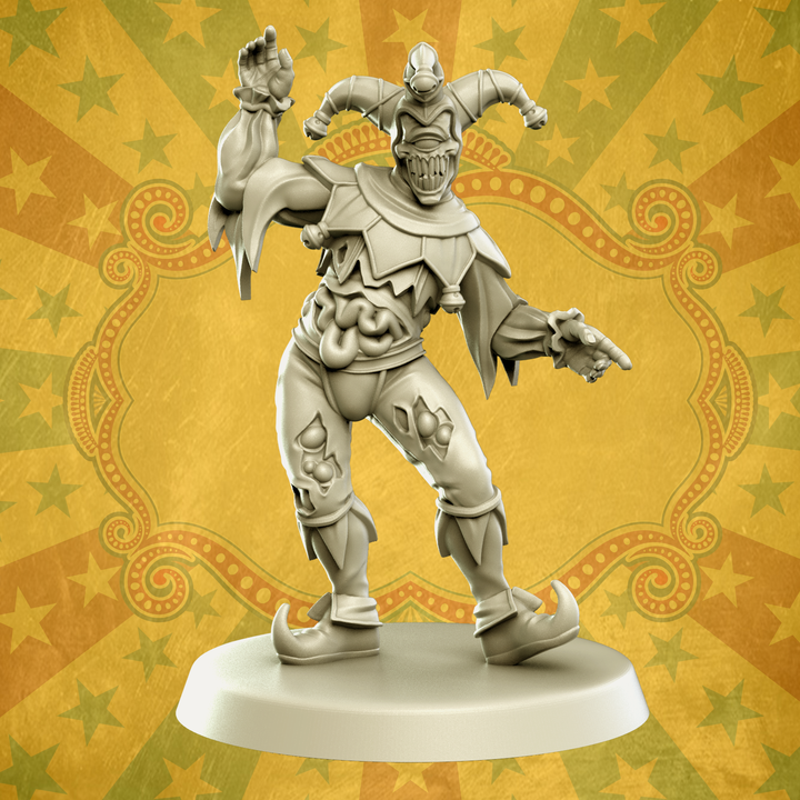 Punga Miniatures - Jester, Nurgle´s Children - Plague Carnival - Blood Bowl