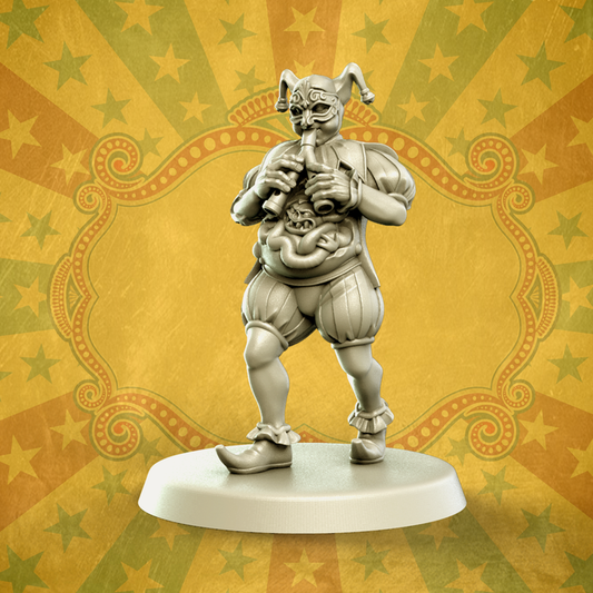 Punga Miniatures - Jester Musician, Nurgle´s Children - Plague Carnival - Blood Bowl