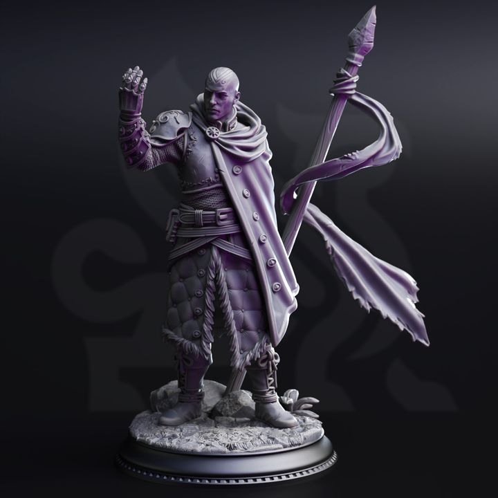 DM Stash - Kaiar the Omniscient, Psionic Knight - Drow from Beyond 2025 August