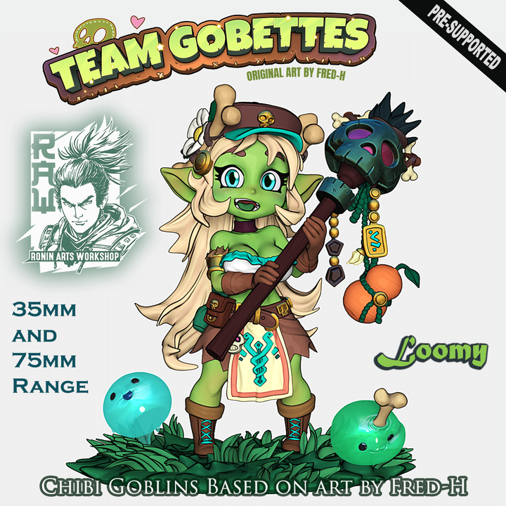 Ronin Arts - Loomy, The Goblin Shaman - Team Gobettes 2024 June