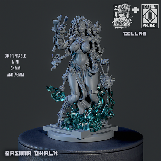 Ronin Arts - Basima Chalk, Shaman Priestess - 2025 March 35mm