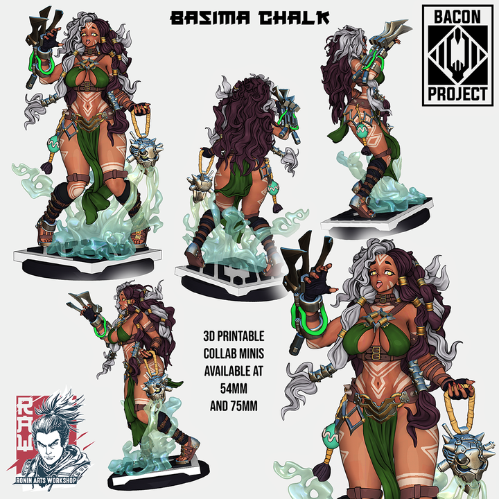 Ronin Arts - Basima Chalk, Shaman Priestess - 2025 March 35mm