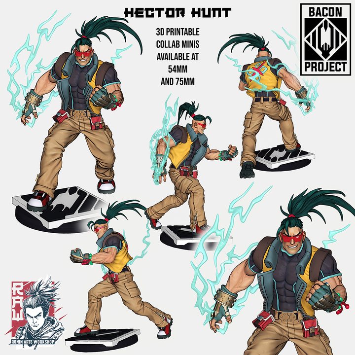 Ronin Arts - Hector Hunt, Combat Exorcist - 2025 March 35mm