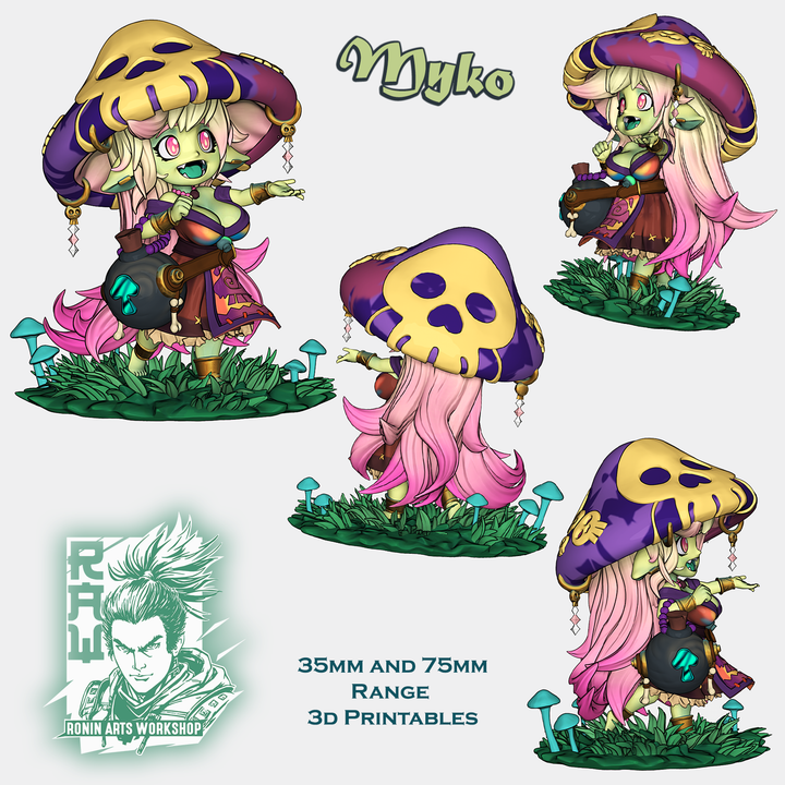 Ronin Arts - Chibi Goblin, Myko - Team Gobettes 2025 April 35mm