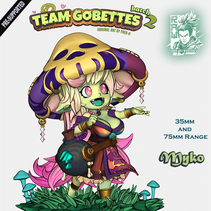 Ronin Arts - Chibi Goblin, Myko - Team Gobettes 2025 April 35mm