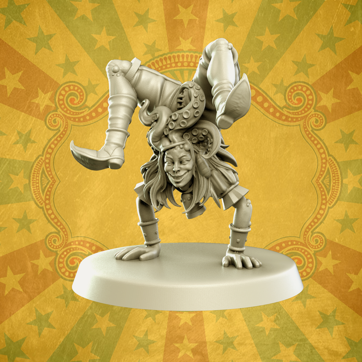 Punga Miniatures - Plague Cheerleader 2, Nurgle´s Children - Plague Carnival - Blood Bowl