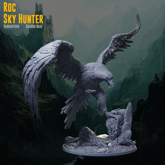 Claymore Miniatures - Rock Sky Hunter (Huge) - The Blackspire Peak 2025 August