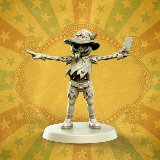 Punga Miniatures - Scarecrow Referee, Nurgle´s Children - Plague Carnival - Blood Bowl