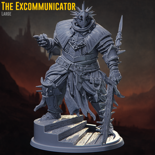 Claymore Miniatures - The Excommunicator (Large) - Crusader of Penitence 2025 October