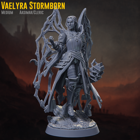Claymore Miniatures - Vaelyra  - Crusader of Penitence 2025 October