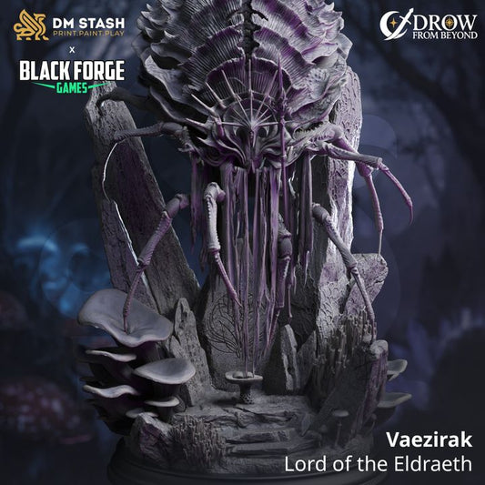 DM Stash - Vaezirak, Lord of the Eldraeth (Gargantuan) - Drow from Beyond 2025 August