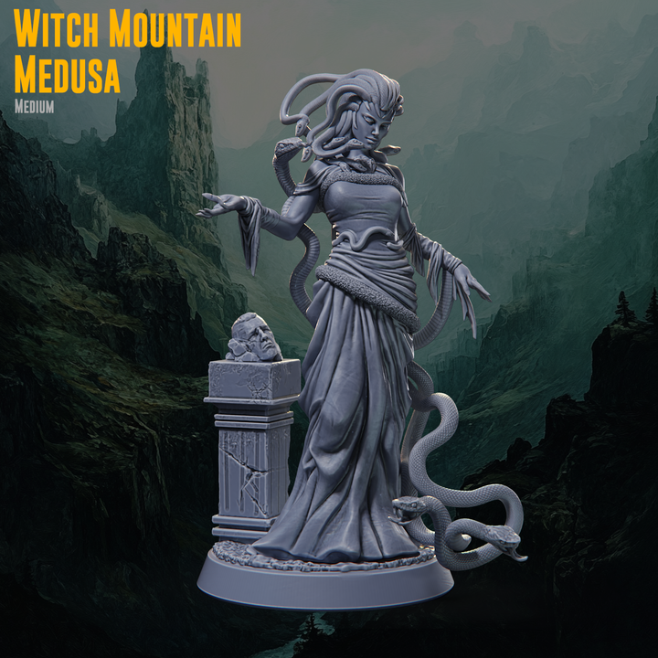 Claymore Miniatures - Witch Mountain Medusa - The Blackspire Peak 2025 August
