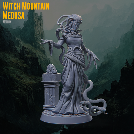 Claymore Miniatures - Witch Mountain Medusa - The Blackspire Peak 2025 August