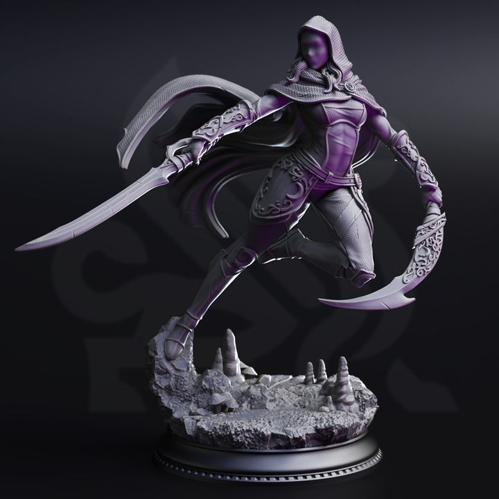 DM Stash - Xira Elineri, Assassin of the Waxing Moon - Drow from Beyond 2025 August