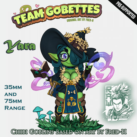 Ronin Arts - Yara, The Goblin Wizard - Team Gobettes 2024 June