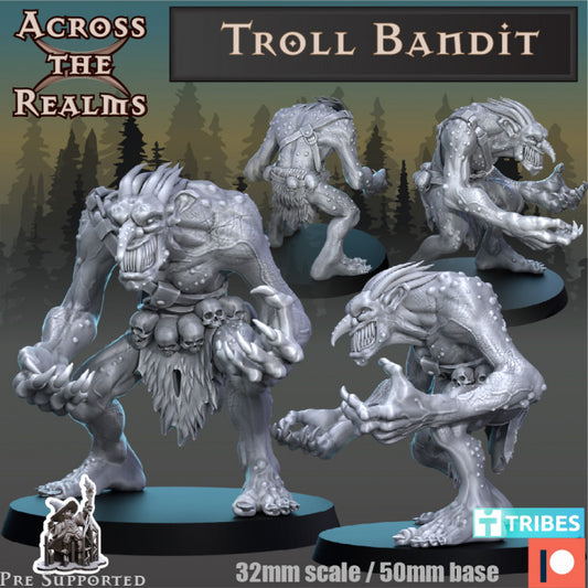 Across The Realms - Troll Bandit (Large) - Dark Woods 2022 October