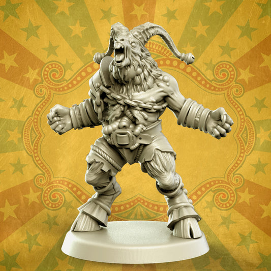 Punga Miniatures - Beastman 1, Nurgle´s Children - Plague Carnival - Blood Bowl