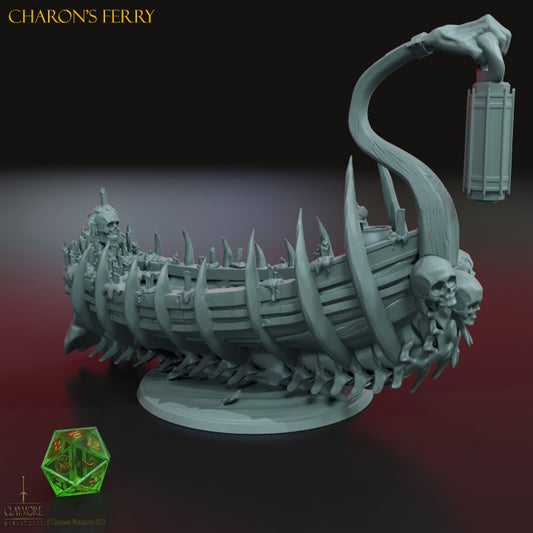 Claymore Miniatures - Charon's Ferry, Terrain 20cm