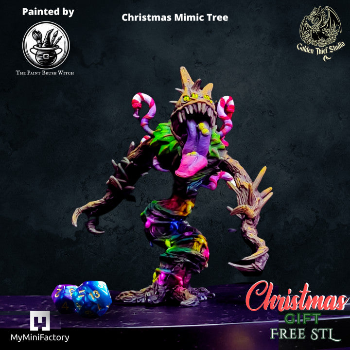 Golden Thief Studio - Christmas Mimic Tree (Large)