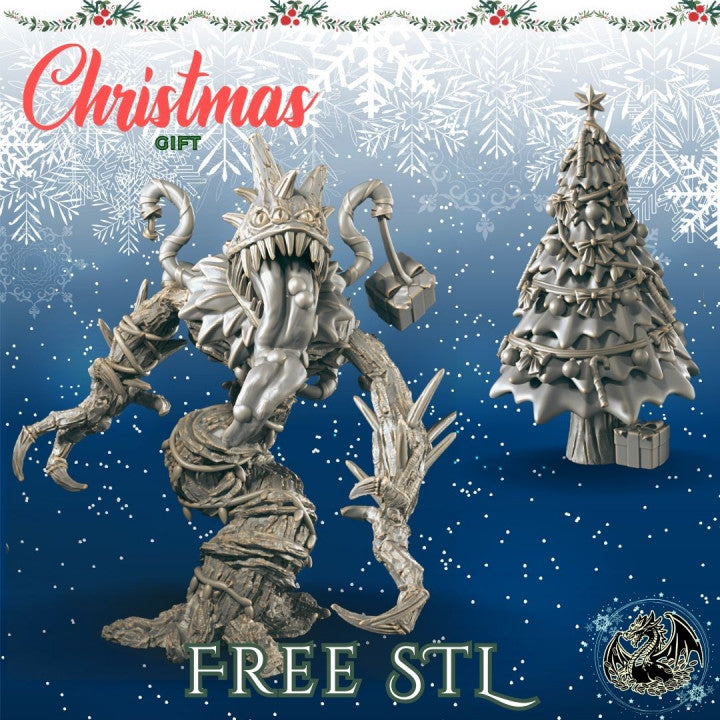 Golden Thief Studio - Christmas Mimic Tree (Large)
