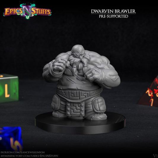 Epics N Stuffs - Dwarf Brawler, Monk