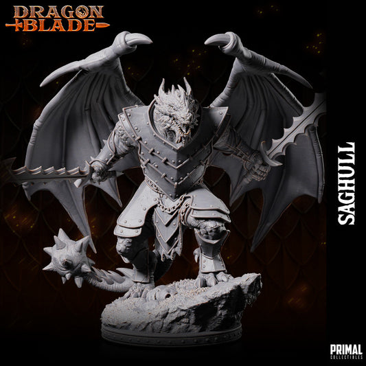 Primal Collectibles - Saghull, Kapak Draconian - Dragon Blade 2024 January