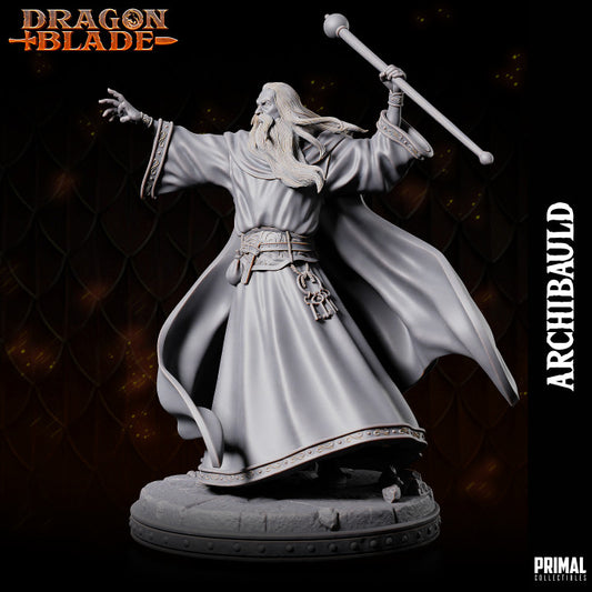 Primal Collectibles - Archibauld, Human Wizard - Dragonblade 2024 January