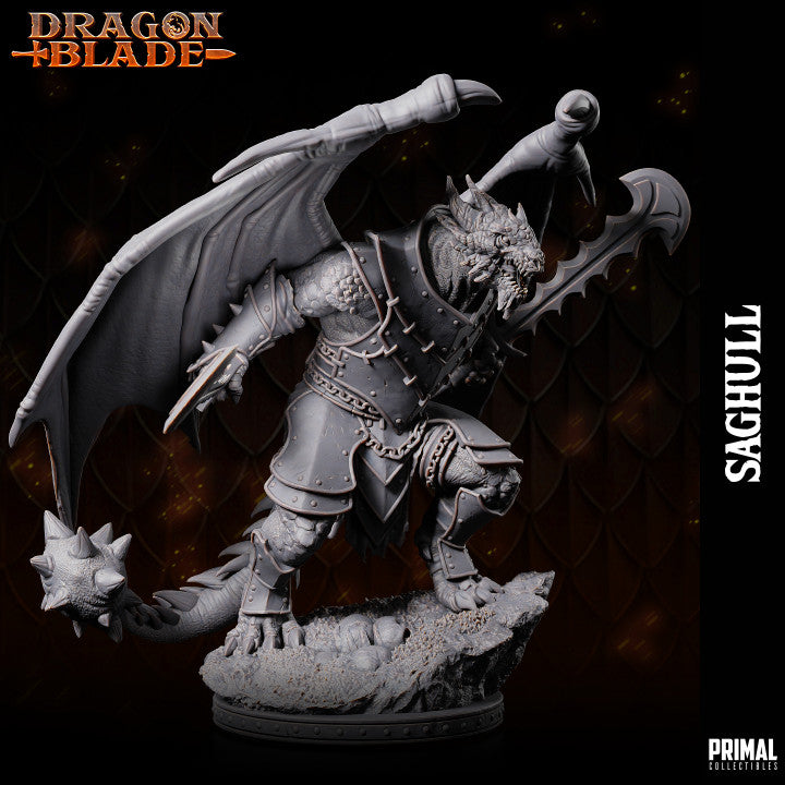 Primal Collectibles - Saghull, Kapak Draconian - Dragon Blade 2024 January